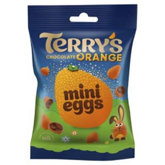 Picture of Bags Terrys Choc Orange Mini Eggs 80g x12